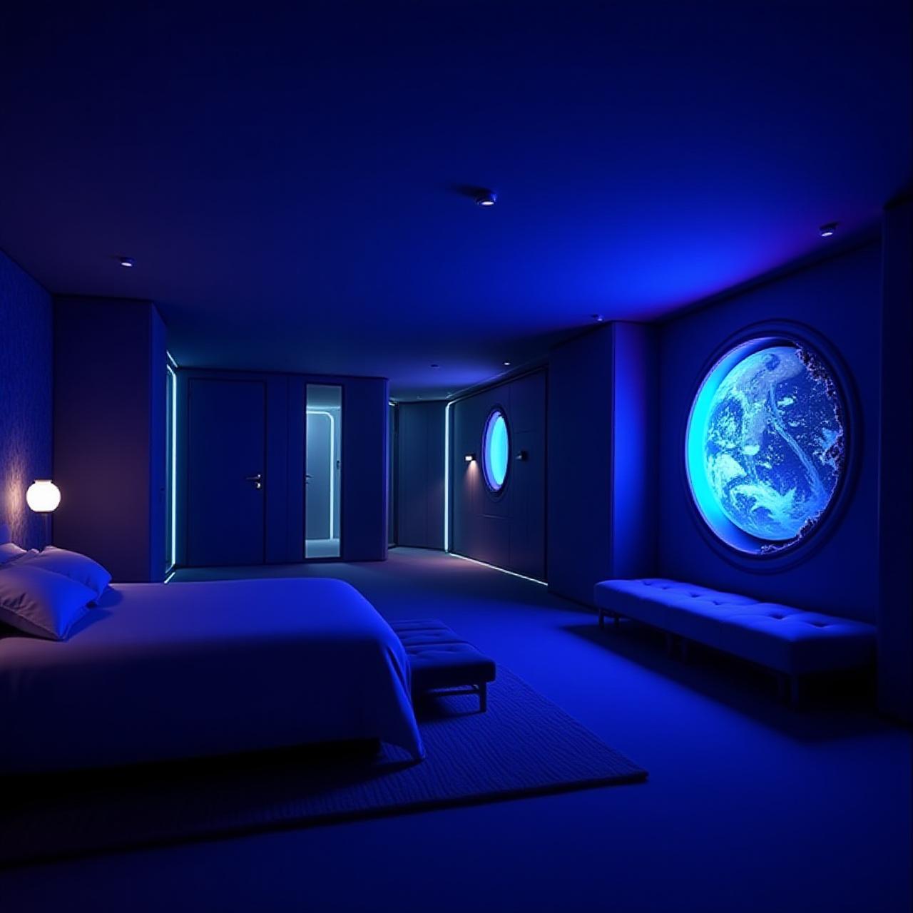 Luxury Space Suite Interior